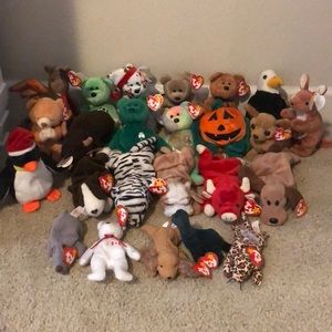 Lot of Beanie Babies